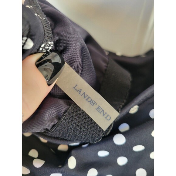 Lands' End Womens Plus Size Polka Dot Swim Dress Size 22W - Picture 3 of 5
